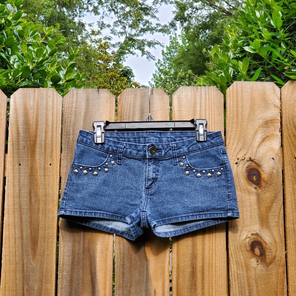 Studded Micro Shorts